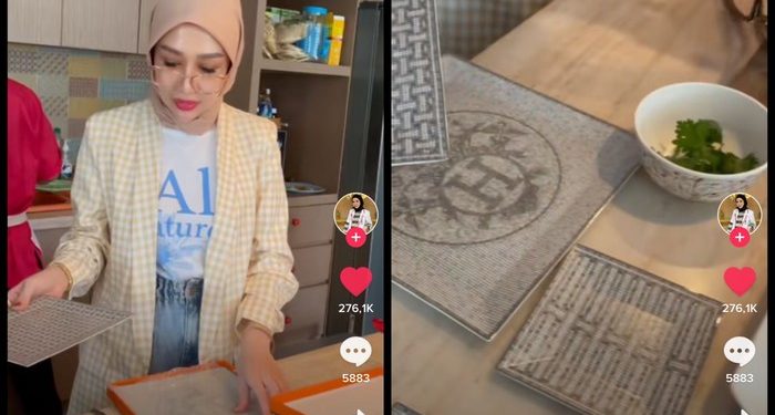 Dinyinyiri Netizen Pakai Piring Biasa, dr Gladys Beli Piring Hermes Rp 13.6 Juta!