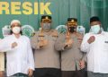 Polres Gresik Bersinergi Dengan MUI Vaksinasi Menjaga Umat
