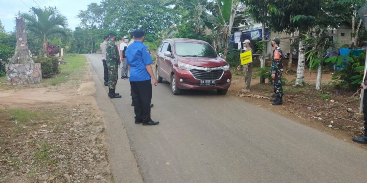 Polsek Hatungun Lakukan Ops Yustisi bersama TNI dan Satpol PP