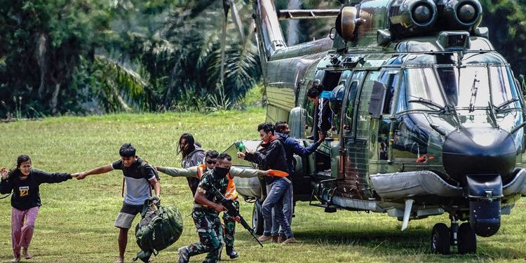 TNI-Polri Kuasai Bandara Kiwirok, 17 Warga Berhasil Dievakuasi