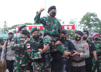 Apresiasi Penanganan Covid-19, Panglima TNI : Terima Kasih Atas Pengorbanan Prajurit TNI dan Anggota Polri
