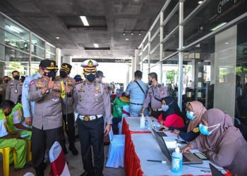 Cek Vaksinasi di Balikpapan, Kakorlantas Beberkan Tips Turunkan Level PPKM