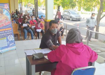 Depot Vaksin Presisi, Cara Jitu Polres Karanganyar Sukseskan Vaksinasi