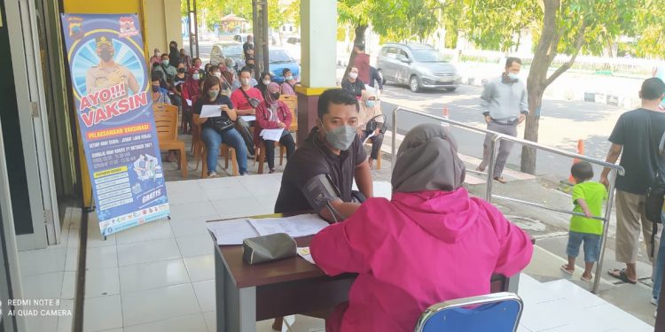 Depot Vaksin Presisi, Cara Jitu Polres Karanganyar Sukseskan Vaksinasi