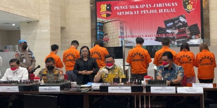 Geledah Tujuh Kantor Pinjol Ilegal di Jakarta, 7 Orang Diringkus, Polisi: Tersangka Terancam 20 Tahun Penjara