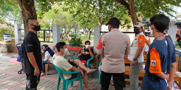 Gelar Ops Yustisi Gabungan Serentak di 4 Pulau, Polsek Kep Seribu Selatan Jaring 11 Pelanggar