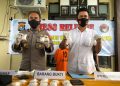 Polda Sulbar menggagalkan pengiriman satu kilogram sabu-sabu