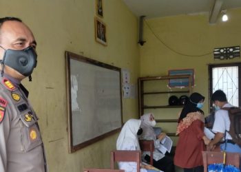 Polres Kubu Raya buka Gerai Vaksinasi Polri Presisi di SMK BINA PUTRA Sungai Raya
