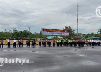 Polres Mimika Cek Kesiapan Jelang Nataru