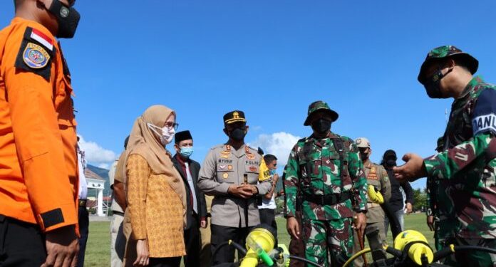TNI-Polri Siap Siaga Penanggulangan Bencana Alam di Palopo