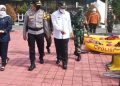 Wakapolres Sumedang Pimpin Apel Kebencanaan Tingkat Kabupaten Sumedang
