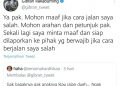 Cara Jalan Dinyinyiri Netizen, Gibran: Siap Dilaporkan Pihak Berwajib