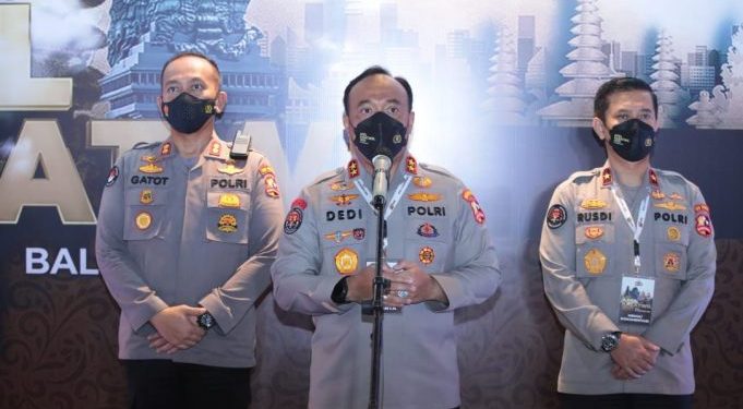 Gelar Apel Kasatwil, Polri Mantapkan Pengendalian Covid-19 Hingga Persiapan Agenda Kenegaraan