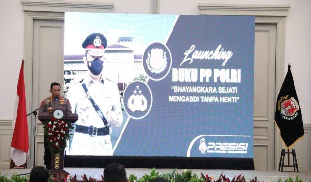 Kapolri Hadiri Launching Buku ‘Bhayangkari Sejati Mengabdi Tanpa Henti’