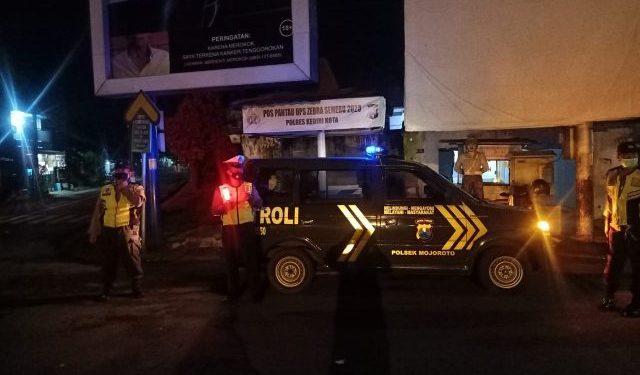 Polsek Soreang Gelar Mobiling Malam Cegah Gangguan Kamtibmas