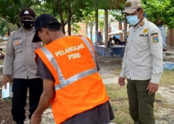 Razia Prokes di Kepulauan Seribu, 7 Pelanggar Disanksi