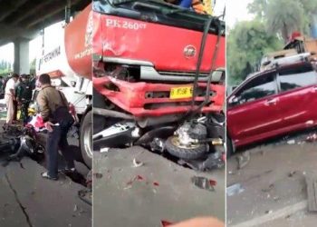 Sorotan Netizen Terkait Kecelakaan Maut di Cibubur