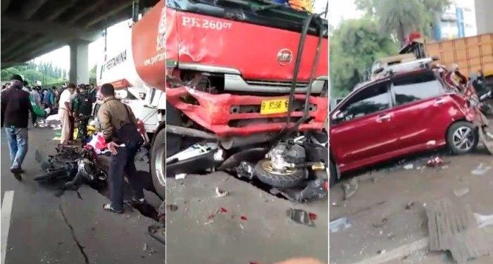 Sorotan Netizen Terkait Kecelakaan Maut di Cibubur