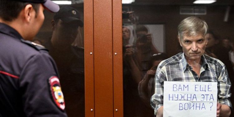 Politisi Rusia Dihukum Penjara 7 tahun, Kritik Perang Rusia-Ukraina