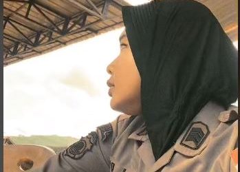 Polwan Ini Dicibir Natizen karena Bersuamikan Supir