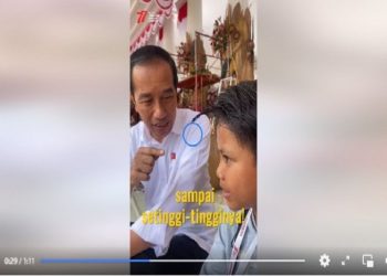 Presiden Jokowi Beri Nasehat Farel Prayoga, Ini komentar Para Penyanyi Hingga Netizen