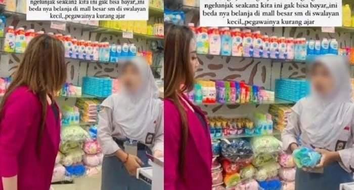 Simak Fakta Seleb Tiktok Probolinggo Marahi Siswa Magang Swalayan