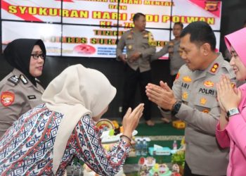 Kapolres Sumenep menghadiri Syukuran Rayakan HUT Polwan RI