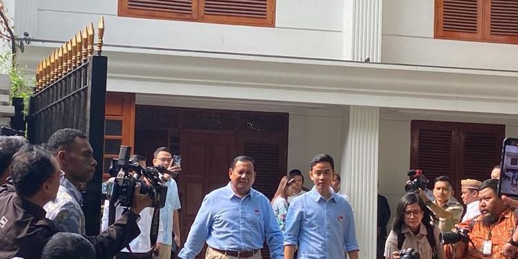 Momen Deklarasi Prabowo-Gibran