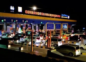 Puncak Arus Balik di Tol Kalikangkung