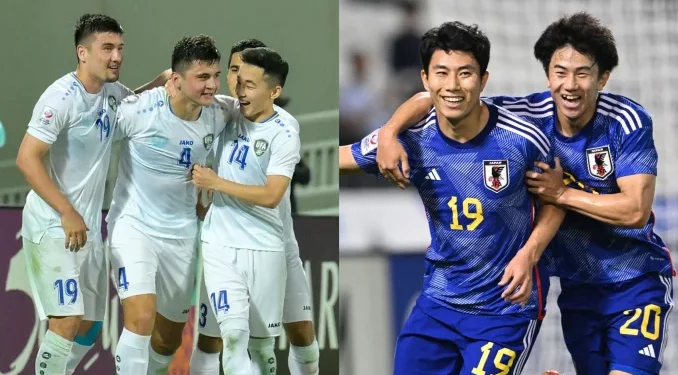 Laga Final Piala Asia U-23 2024 Jepang vs Uzbekistan