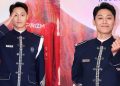 Penampilan Keren Lee Do Hyun di Red Carpet Baeksang Awards 2024 dengan Seragam Militer