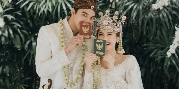 Pernikahan Salshabilla Adriani dan Ibrahim Risyad dengan Pesona Adat Sunda