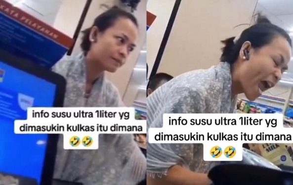 Viral Video Ibu Marah-marah di Minimarket karena Susu UHT Tidak Dingin