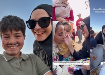 Potret Zaskia Adya Mecca Memberikan Bantuan Kemanusiaan ke Palestina Langsung