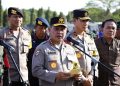 POLRI menggelar latihan praoperasi (Latpraops) untuk pengamanan High-Level Forum on Multi-Stakeholders Partnerships (HLF MSP) dan Indonesia-Africa Forum (IAF) ke-2