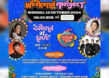 Weekend Project “Sound of Love” di Senayan Park: Kombinasi Musik, Kuliner, dan Aktivitas Seru