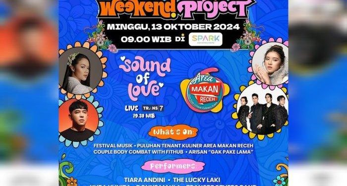 Weekend Project “Sound of Love” di Senayan Park: Kombinasi Musik, Kuliner, dan Aktivitas Seru