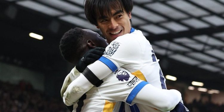 Kaoru Mitoma Bersinar, Brighton Bungkam Manchester United di Old Trafford