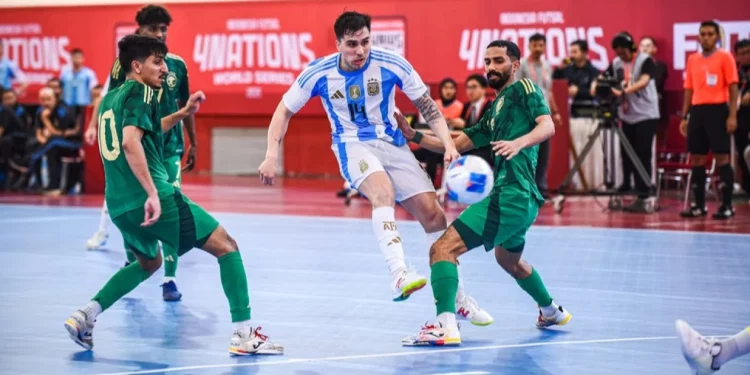Pelatih Argentina Akui Laga Perdana Futsal Melawan Arab Saudi Tidak Mudah