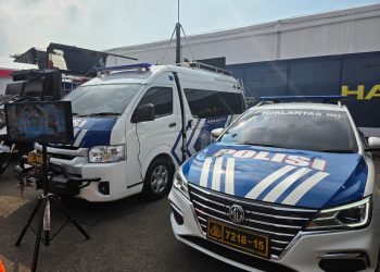 Mobil Korlantas Polri-Silancar