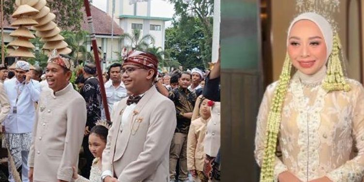 Putra Sulung Dedi Mulyadi, Maula Akbar, Jalani Momen Haru Sungkeman Usai Menikah dengan Wakil Bupati Garut