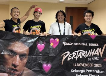 Pertaruhan The Series 3: Cast Kompak Dukung Elzan di Ring Tinju