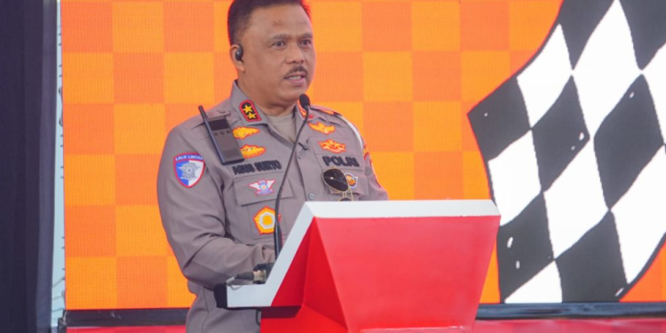 Sinergi Kunci Lalu Lintas Aman: Kakorlantas Lakukan Penegasan di Opening Ceremony IMOS 2025