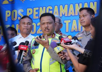 Kakorlantas Dampingi Menhub Lepas Ribuan Peserta Mudik Gratis Nataru