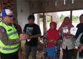Kakorlantas Polri Salurkan Satu Ton Rendang Untuk Korban Bencana Sumbar