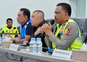 Kakorlantas Polri Irjen Pol Agus Suryonugroho Paparkan Keberhasilan Pengamanan Di JMTC Bekasi