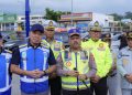 Kakorlantas Polri Irjen Agus Suryonugroho Cek Kesiapan Rest Area Tol Pandaan