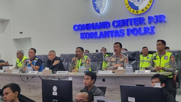 Kakorlantas Polri Pantau Indonesia Bergerak