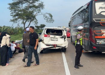 Petugas Sigap Tangani Kecelakaan Bus PO Haryanto di Tol Batang–Semarang, Evakuasi Cepat Cegah Dampak Lebih Luas