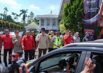 Kakorlantas Polri Resmi Lepas Tim Mudik TV One: Media Adalah Mitra Keselamatan